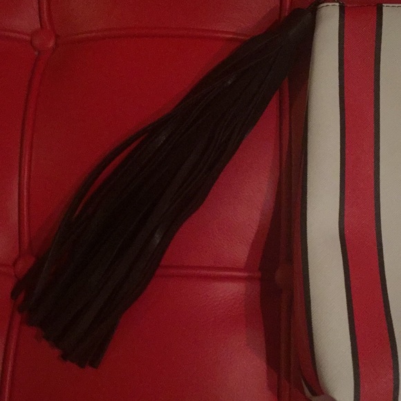 Tassel Pull Floral Makeup Bag | David Cosmetic / Make-Up / Clutch Bag with Tassel